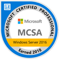 MCSA Windows Server 2016